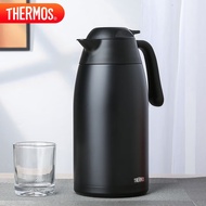 膳魔师（THERMOS）保温壶2000ML高真空不锈钢商务家用大容量热水壶THX-2000 BK