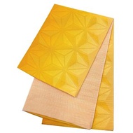 女性 腰封 和服腰帶 小袋帯 半幅帯 日本製 黄色 01
