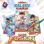 BOBOIBOY GALAXY CARD : PEK FUSION (FULL SET) (INDONESIA)