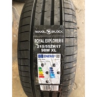 215-55-17 ROYAL BLACK ROYAL EXPLORER II YEAR2024