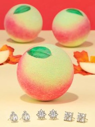 加拿大🇨🇦直送✈️🇭🇰 🎉十月精選🎉 【 🇨🇦 Charmed Aroma-Orchard Apple Bath Bomb - Earring Collection耳環系列】