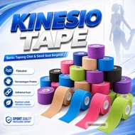 Kinesio Tape Tapping/ Kinesio Sports/ Size 5CM X 5M, 5 CM X 2.5M and 2.5CM X 5M Kinesiology Tape Ban