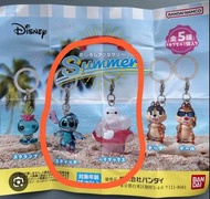 迪士尼 扭蛋 Disney summer stitch Baymax 史迪仔 史迪奇 大白 公仔 透明 啫哩 雨傘 掛飾 吊飾