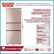 SHANBEN)sT*Refrigerator`Lw]Three|IN=Door(aG=Refrigerator(uu=6.8(Tq=Cubic(qq=Feet(G=Energy Saving Lo