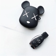 Kaws Bear TPU Key Cover for Mercedes Benz Key Case C180 C200 Cc/A Class A200bag GLC GLA Key Case Car
