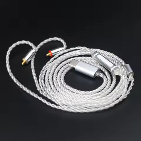 Type C Upgrade MMCX Audio Cable Replacement Cable for 215 535 UE900S N3AP DIY Earphones