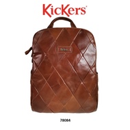 Kickers Genuine Leather Backpack Bag 💯 % Original( 78084 )