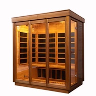 Solid Wood 4 Sauna Roomman Carbon Plate Far Infrared Indoor Heater Large Size LO2Z