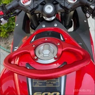 Motorcycle Accessories Oil Tank Cover TankGrab Bar Handle Gas Fuel Tank Cap for QJMOTOR SRK600 SRK35