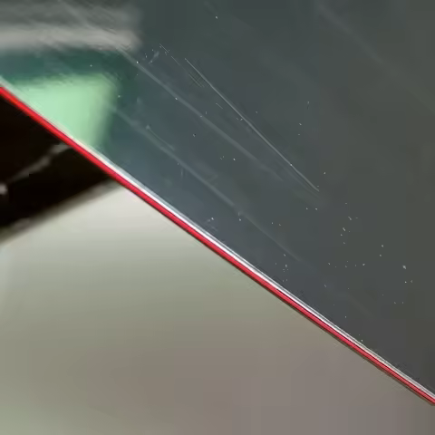 Donlis Red Vintage Cream Middle Layer Black 3ply Guitar Pickguard Sheet in 50*24cm Used for Custom G