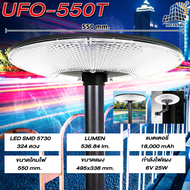 JD โคมไฟโซล่าเซลล์ ไฟสวนพลังงานแสงอาทิตย์ UFO-600W ไฟแสงอาทิตย์ ไฟถนน พลังงานแสงอาทิตย์ ไฟถนน โคมไฟส