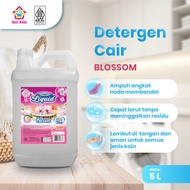 Detergent Cair Aroma Blossom Kemasan Jerigen 1 Liter Sabun Cuci Pakaian Omah Wangi