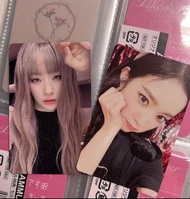 Red Velvet 小分隊澳門場小卡 Irene Seulgi