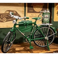 Vintage Bicycle With Ordinary Flame Gas Lighter