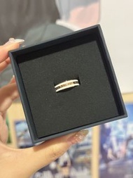 Daniel Wellington 玫瑰金白戒指