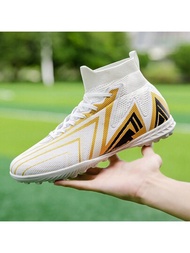 Zapatos De Fútbol De Alta Gama Para Hombres De Talla Grande Con Tacos, Botas De Fútbol Para Entrenar Jóvenes, Zapatos Deportivos Para Juegos De Fútbol Para Hombres, Suela De Goma Antideslizante Y Resistente Al Desgaste