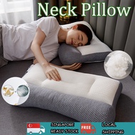 [SG]Japanese Neck Pillow Guard Soy Neck Support Pillow Cushion Pillow For Neck Pain Ergonomic Pillows for Sleeping