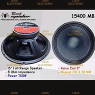 Speaker Black Spider 15400 Mb 15400Mb 15 Inch Komponen Black Spider