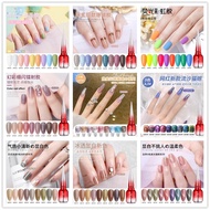 AS GEL NAIL POLISH 15ml 红瓶 9colors set 9色套装C free colour chart full set AS gel