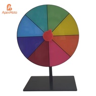 ApexMoto 1 Set Color Roulette Wheel Tabletop Prize Wheel Dry Erase Spin Wheel Spinner Game Heavy Dut