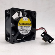 Sanyo Denki San Ace 60WF Model 9WF0624H4D03. 60 x 60 x 25 Mm.connector: 3 Application Lines: Often U