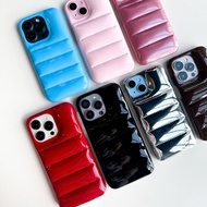 [i17] 7 Colors🪼 T7S174 S2 Sofa Leather Case (2) Soft Metallic Silver Glossy Surface 11 -15Promax 16 