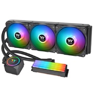 Mitre 3C Digital-Thermaltake Floe RC360 CPU/Memory Integrated Water Cooling Radiator/Black/Snow White Version CL-W331-PL12WT-A