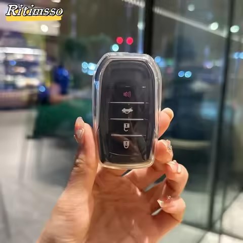 Car Key Case Cover for Toyota RAV4 Crown Hilux Fortuner Camry Land Cruiser Prado Alphard Vellfire 30