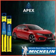 MICHELIN FRAMELESS WIPER GF63 FOR CIVIC TURBO FC