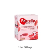 ☀️ (Ready stock)Ferrolip FORTE: 30 Packs of Methylfolate - Iron Blend