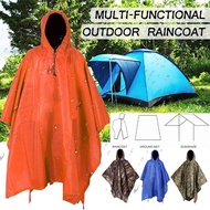 Camo Raincoat Military Impermeable Waterproof Rain Coat Men Women Camping Fishing Motorcycle Rain Po