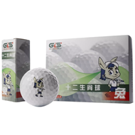 Golf Ball Three-Layer Competition High Control 2024 New Model 12 Zodiac Series GOLF Control สปอร์ต/โ