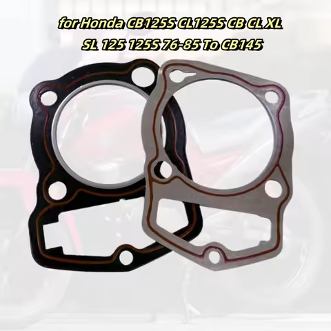 61mm Big Bore Motorcycle Cylinder Gasket Kit Motor for Honda CB125S CL125S XL125 SL125 CB CL XL SL 1