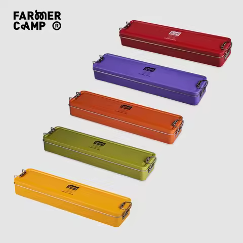 Farmer Camp Small Object Fishing Rod Bait Box Fishing Luya Micro Object Fishing Tackle Multifunction