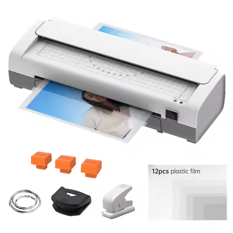 【New】SL389 6IN1 Multifunction Desktop A4 Laminating Machine 9 inches Thermal Laminator Machine Hot a
