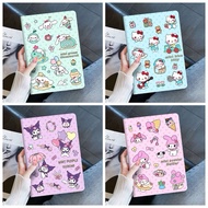 Samsung leather tablet case kuromi medoly cinnamoroll kitty tab a7lite a9 a9+ s6lite T515 s7 s8 s9 s