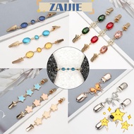 ZAIJIE24 Cardigan Duck Clip Vintage Sweater Clasp Gemstone Charm Rhinestone Shawl Clip