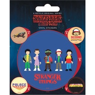 【怪奇物語】Stranger Things 主角群電玩8bit風 貼紙組