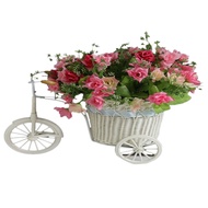 Bike Design Flower Basket Pot Vase Plant Stand Holder