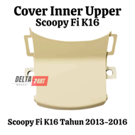 Cover inner upper scoopy fi lama k16 hitam putih tahun 2015 -2016