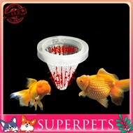  5Pcs/Set Aquarium Fish Tank Feeder Food Blood Worm Cone Funnel Feeding Tool