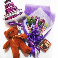 Surprise Delivery KL // Violet Orchid Bouquet+ Belon