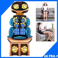 Massager Neck Waist Back Leg Foot Pillow Body Cushion Massage Chair Treat Muscle Sore Pain Tukang Kerusi Urut Sakit Otot