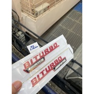 Biturbo Amg Red - biturbo ag mercedes stamp - biturbo amg symbol - mercedes