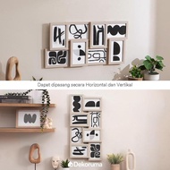 Dekoruma GAKU Photo Frame Collage 8 Frame 4R PT