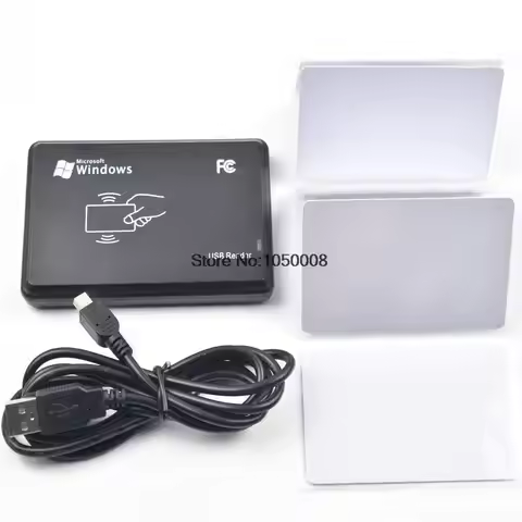 13.56Mhz Reader ISO14443A Proximity Smart IC Card Reader Win8/Android/OTG R20XC+5pcs NFC M1 Card