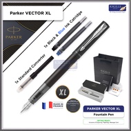 KSG set (GIFT set) - Single Pen SET - Parker Vector XL Fountain Pen - Black