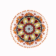 Boho Style Cushion Cover Morocco Round Pillowcase Hand Made Woven Pillow Cover Tassels Home Decor Cu