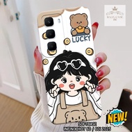 HP Infinix Hot 60 Case 60i/ - Rajacase - Infinix Hot 60 casing 60i/ - Cartoon case Motif - Cellphone