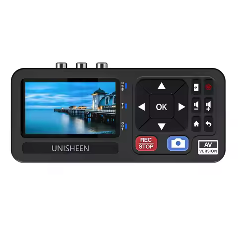 Unisheen UR230A Mini Size StandAlone Endoscope Switchable Video Recorder S-Video RCA Camera Capture 